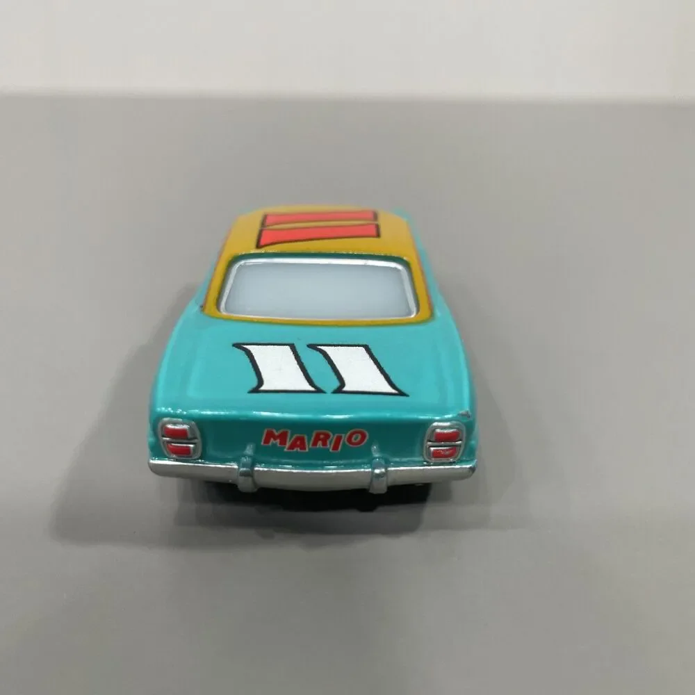 Disney Cars Mario Andretti #11 Blue Ford Fairlane Mattel Diecast Loose 1:55 - Picture 4 of 7
